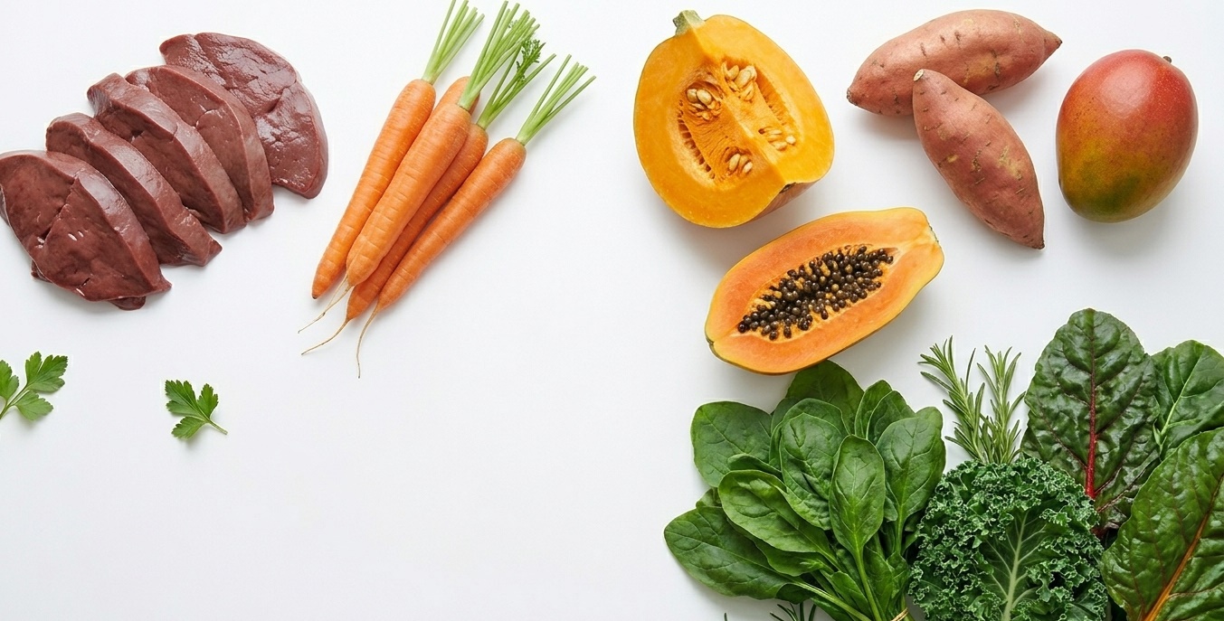 Alimentos ricos em vitamina A