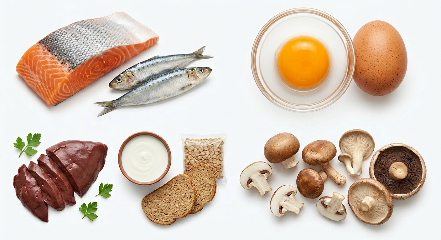 Alimentos ricos em vitamina D