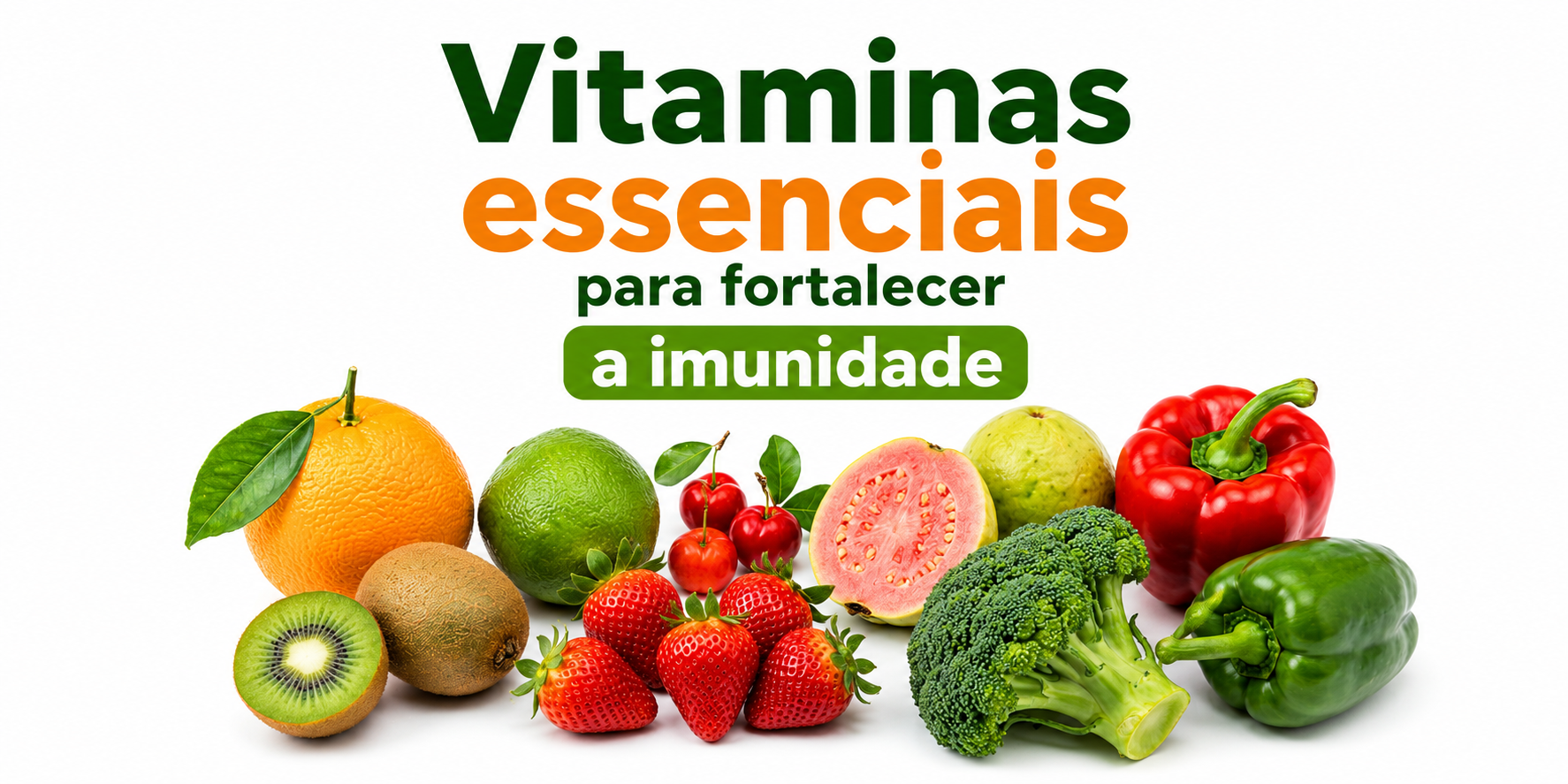 Vitaminas essenciais para fortalecer a imunidade