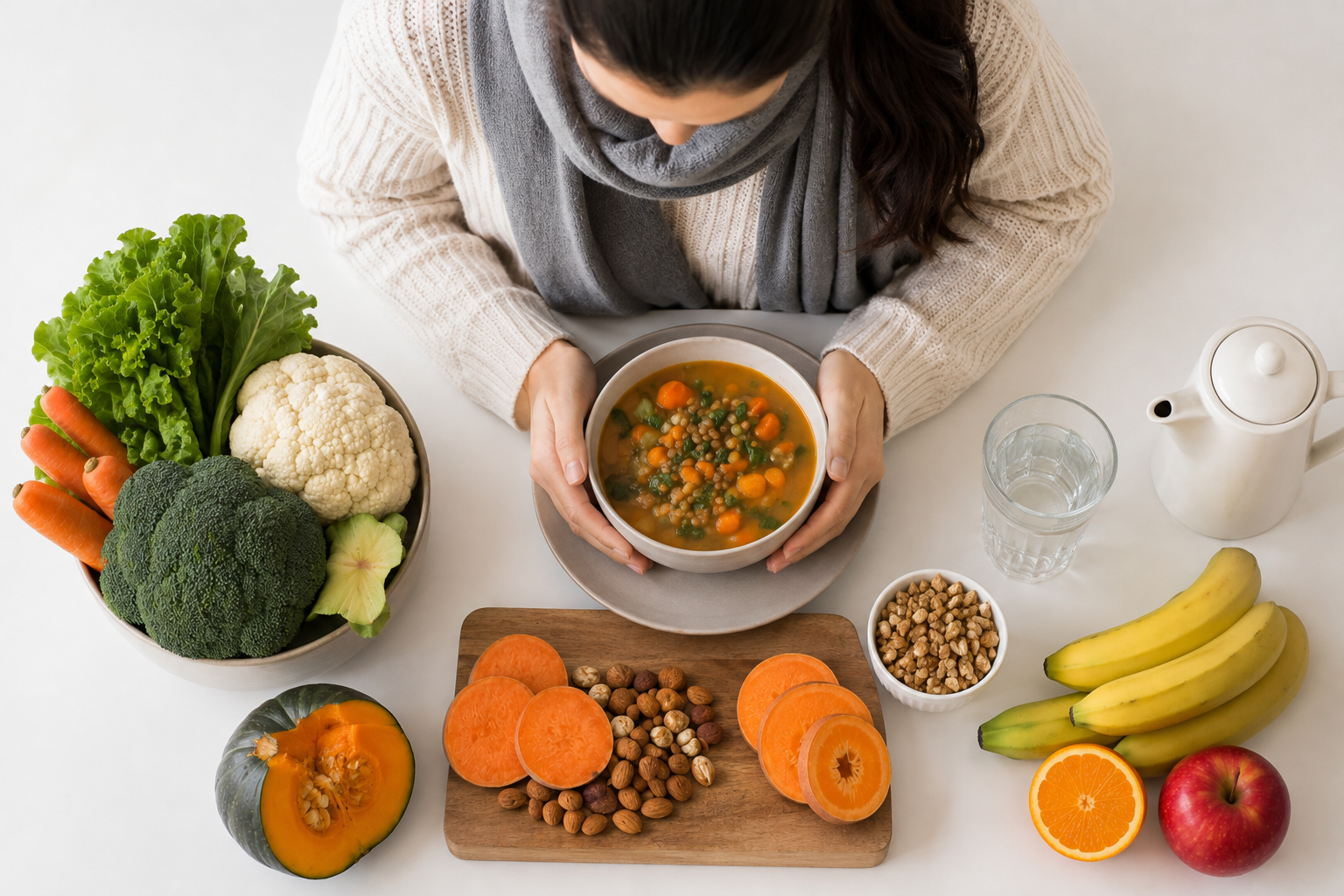 Como se alimentar de maneira saudável no inverno: veja o que comer