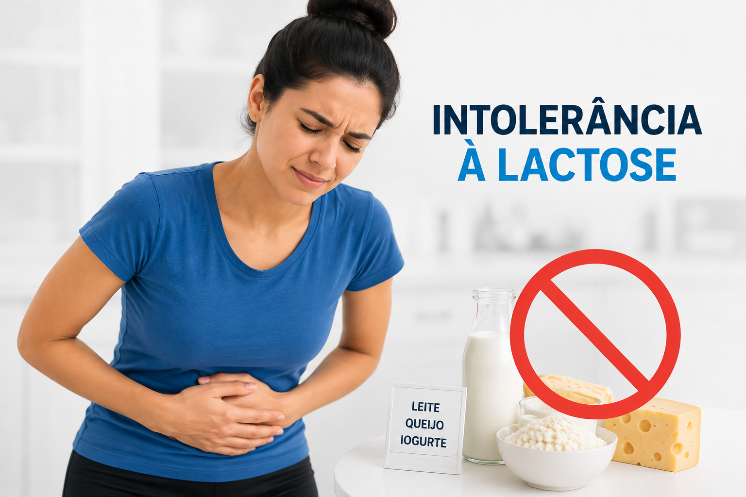 Intolerância à lactose: sintomas, causas e o que fazer